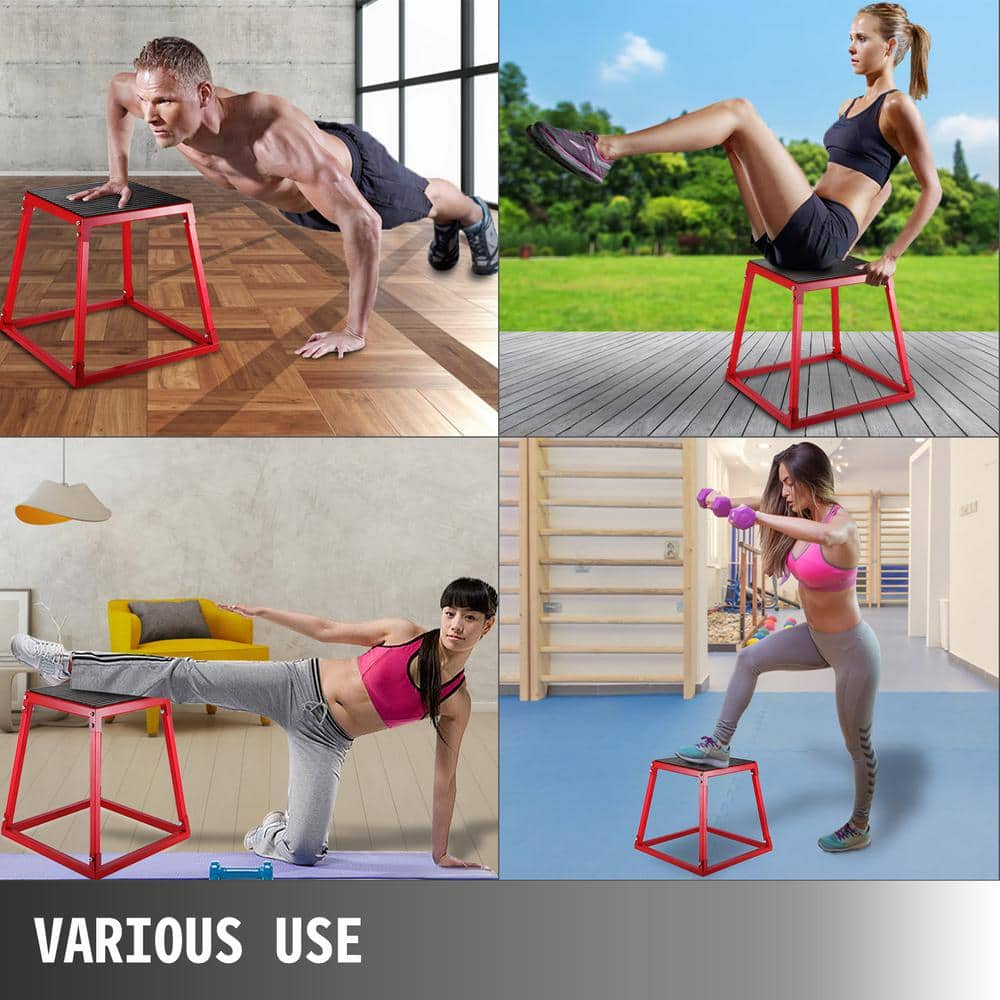 Plyometric Platform Box Red 12 in.