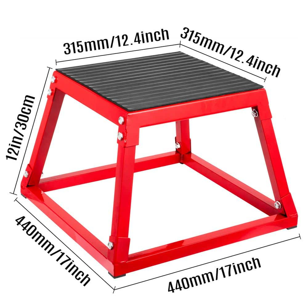 Plyometric Platform Box Red 12 in.