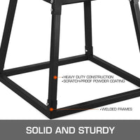 Plyometric Platform Box Set Jump Set-Black