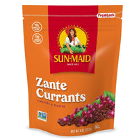 Sun-Maid California Zante Currants Snack Bags Whole Natural Dried Fruit, 8oz